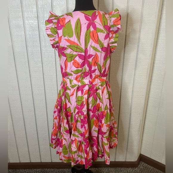 Taylor Printed Lawn Mini Dress, size large. - Picture 6 of 8